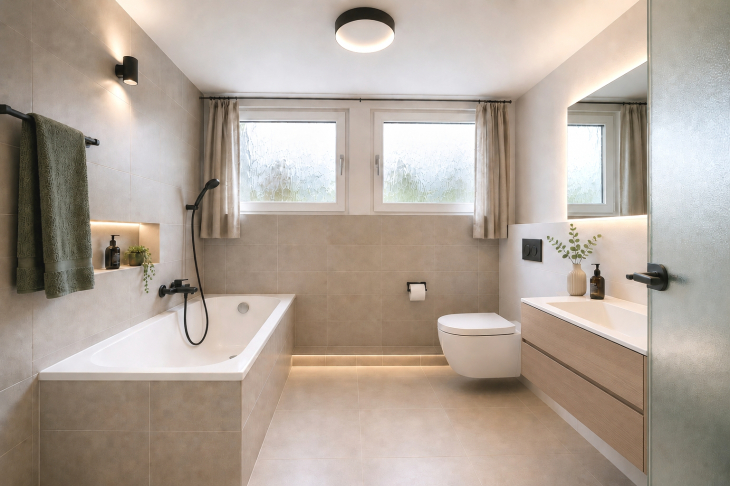 Modernisierungsvorschlag Badezimmer OG