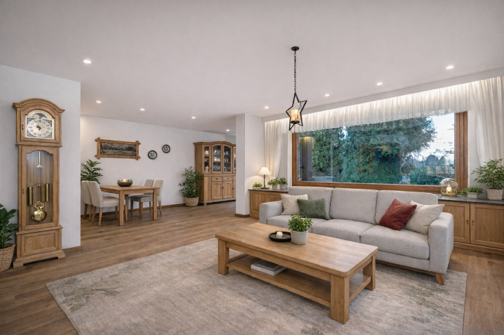 Modernisierungsvorschlag Wohnzimmer