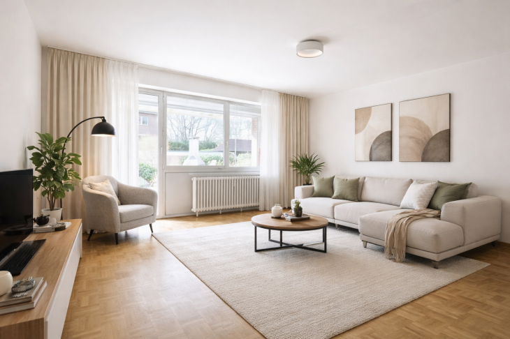 Modernisierungsvorschlag Wohnzimmer