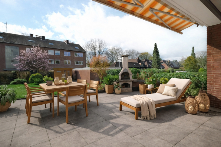 Möblierungsvorschlag Terrasse