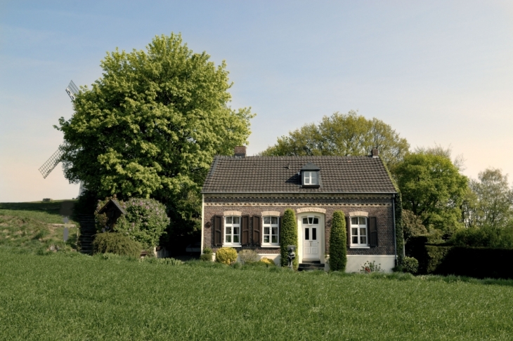 Müllerhaus mit historischer Mühle