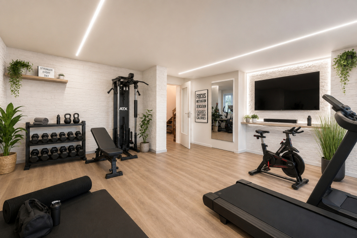 Nutzungsvorschlag Fitnessraum