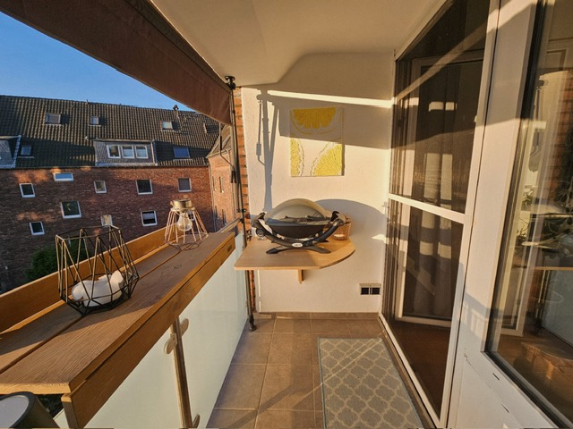 Kernsanierte 3-Zimmerwohnung mit hochwertiger Ausstattung im Dichterviertel - Balkon mit Gartenblick - Foto 4