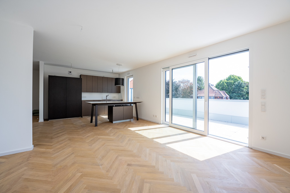 RARITÄT - Luxus-Penthouse, barrierefrei, mit 2 TG-Stellplätzen und Einbauküche im schönen Hüls. - Foto 4