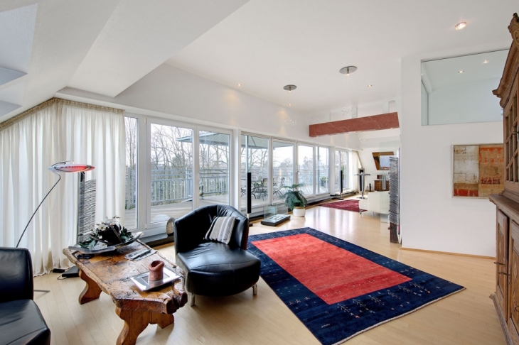 Penthouse-Wohnzimmer