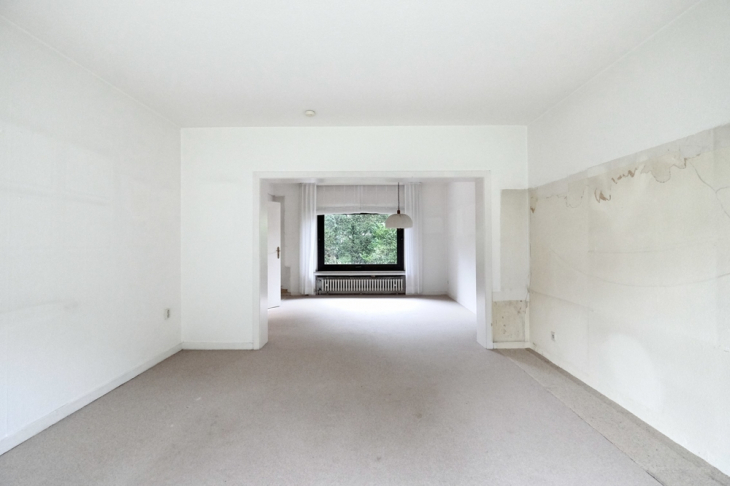 Perspektive Wohn-Esszimmer
