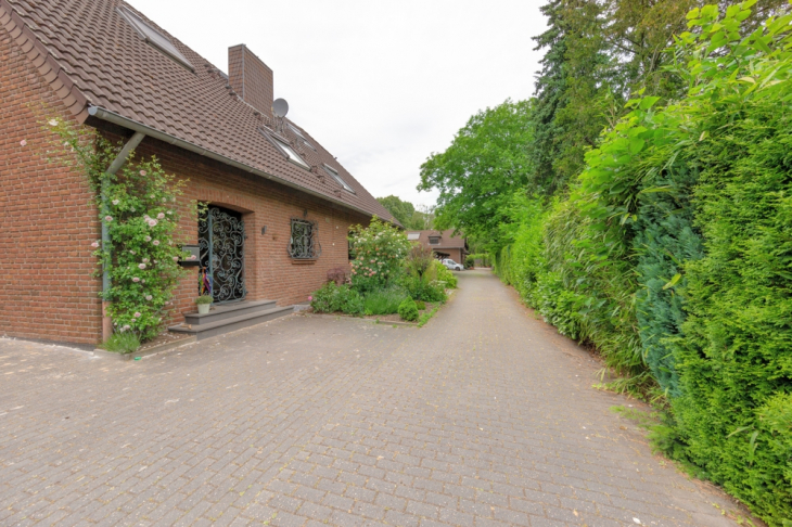 Private Anliegerstraße