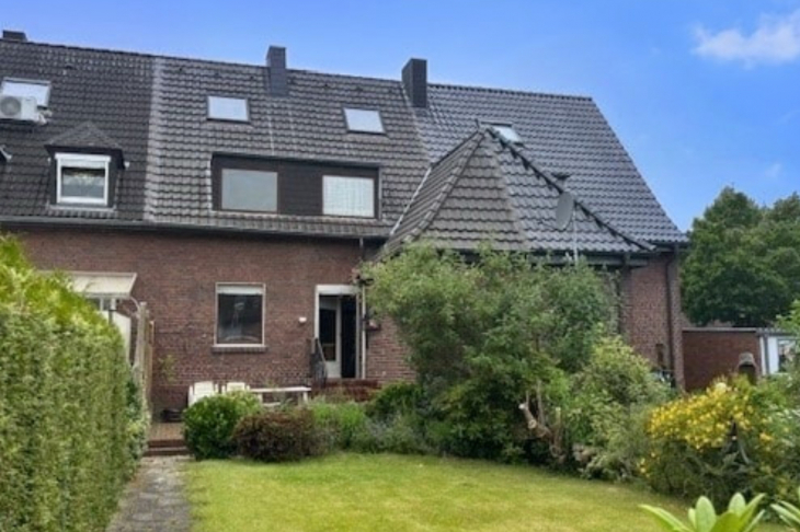 Rückwärtiger Anblick