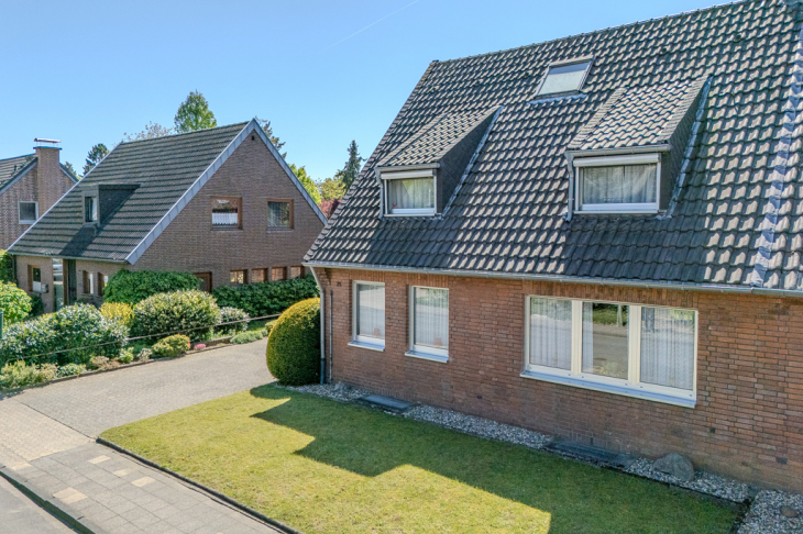 Ruhige Wohnstraße in Krefeld-Hüls