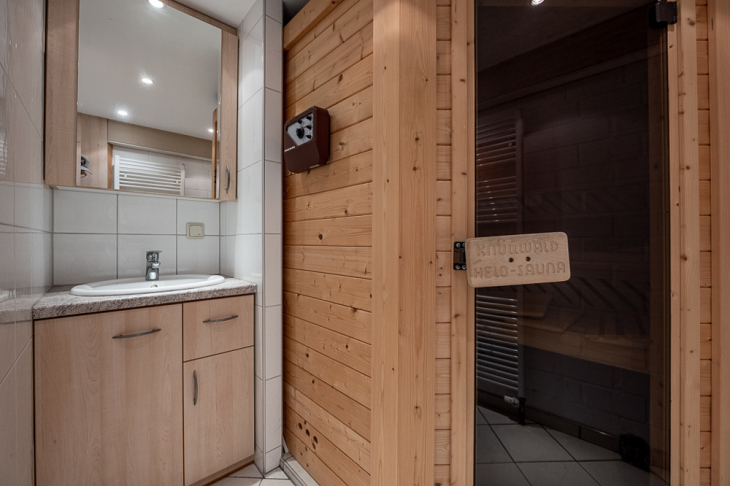 Sauna im Keller