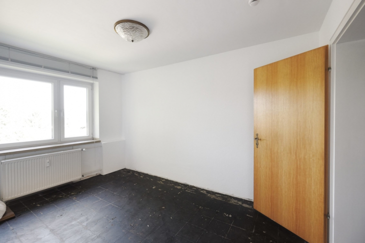 Schlafzimmer - geräumt