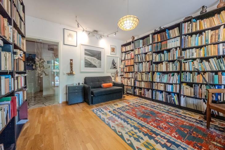 Schlafzimmer EG (Bibliothek)
