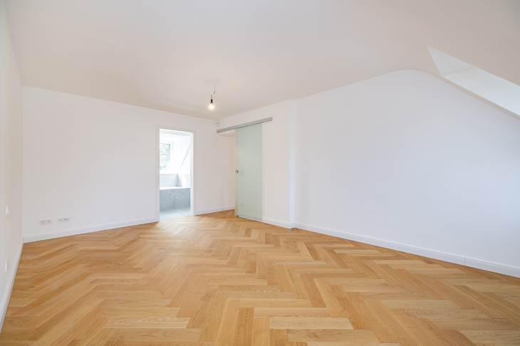 Schlafzimmer mit Bad en Suite
