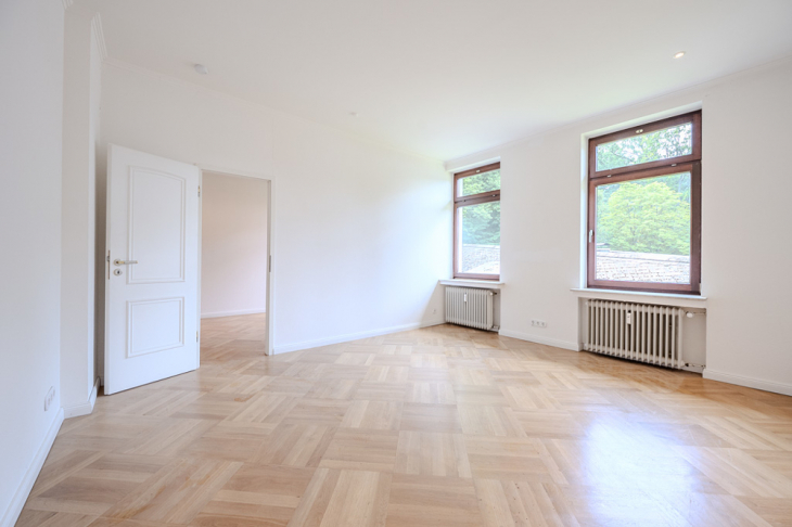 Schlafzimmer mit flexibler Aufteilung