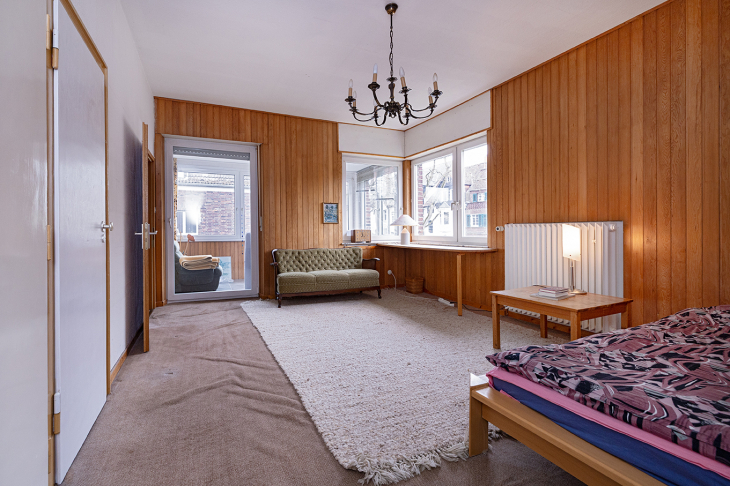 Schlafzimmer mit Wintergarten