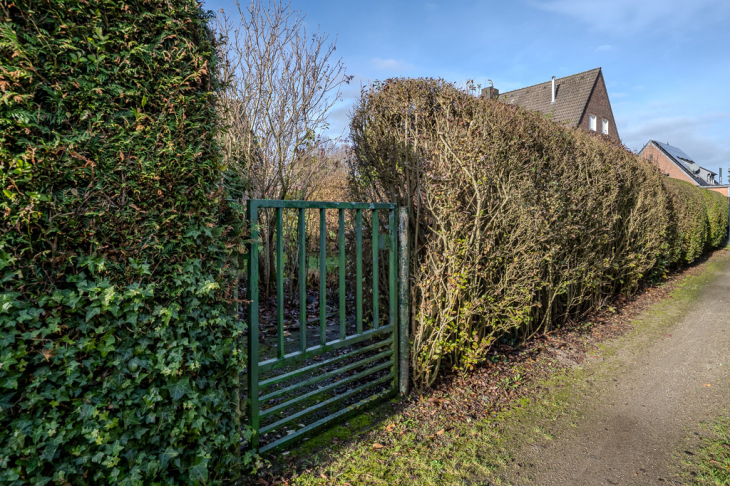 separate Zuwegung Garten