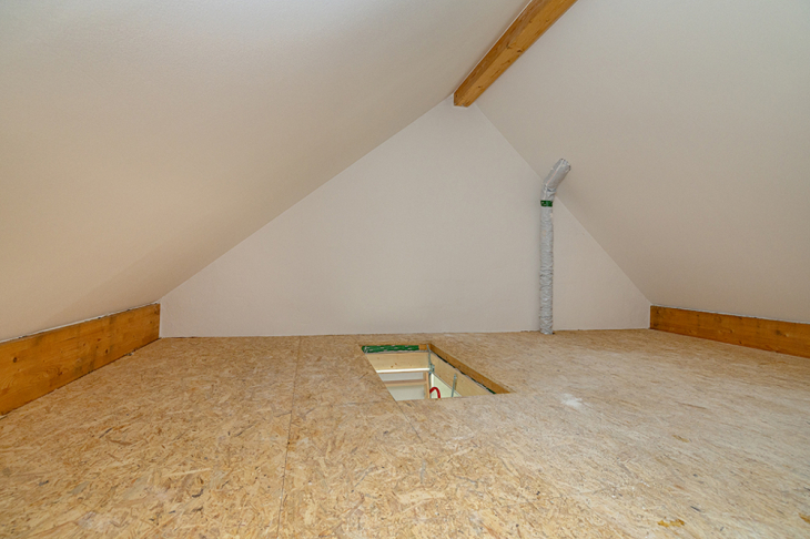 Spitzboden als Abstellraum