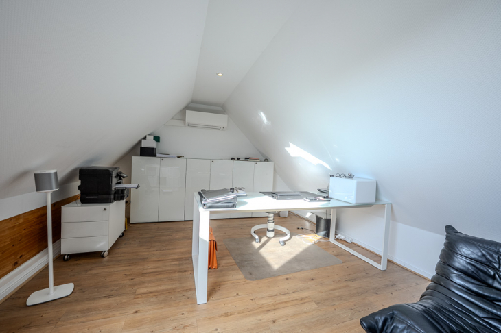 Spitzboden mit Klimaanlage