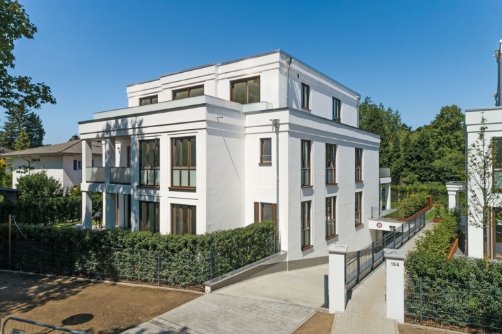 Stadtwaldterrassen _ Zufahrt Tiefgarage