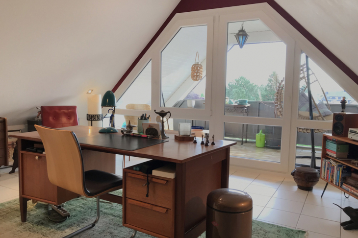 Studio Blick zum Balkon