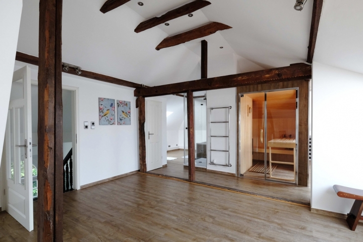 Studio im Dachgeschoss