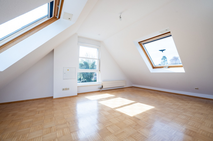 Studio im Spitzboden