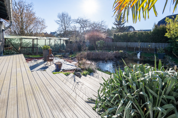 Stufen in den Garten