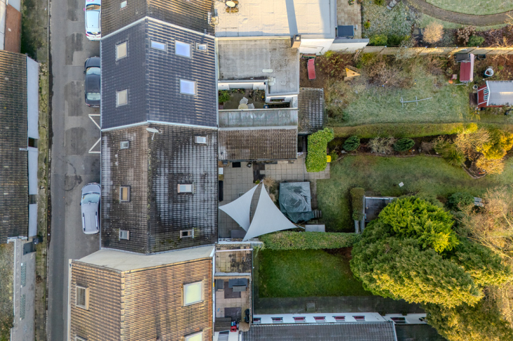 Teilansicht von oben