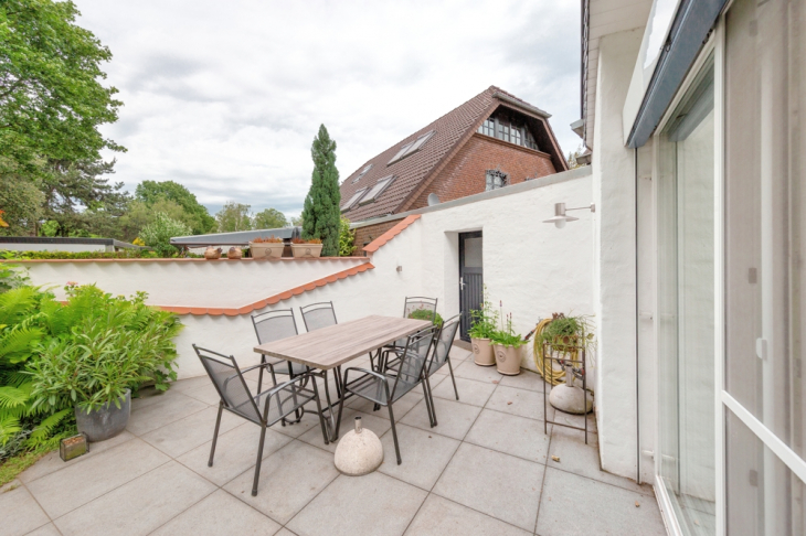 Terrasse am Haus
