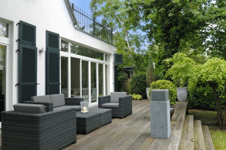 Terrasse aus Bangkirai