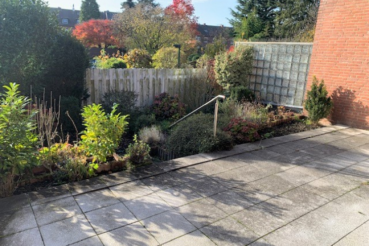 Terrasse im Herbst