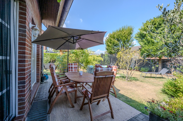 Terrasse und Garten