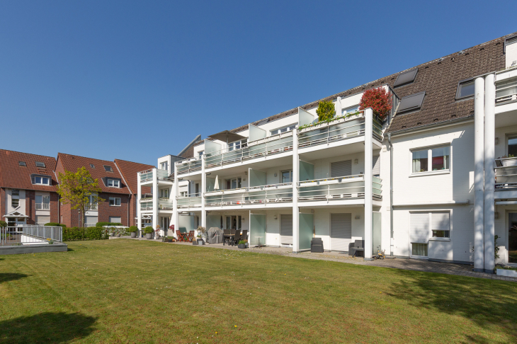 Top gepflegte Außenanlage