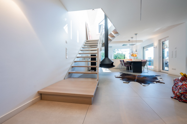 Treppe in das OG