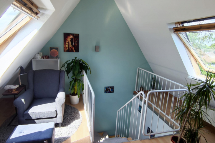 Treppenaufgang Studiobereich