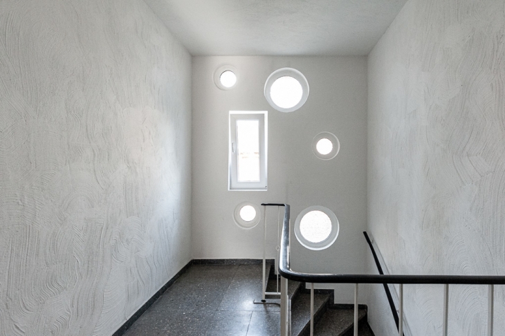 Treppenhaus zur Wohnung