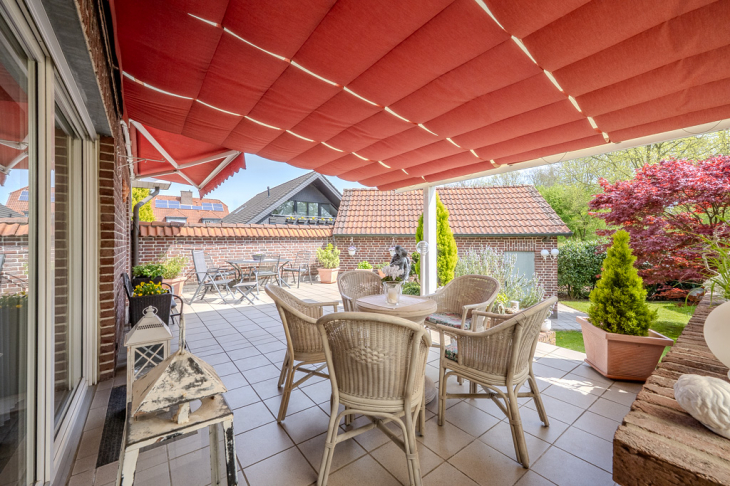 überdachte Terrasse