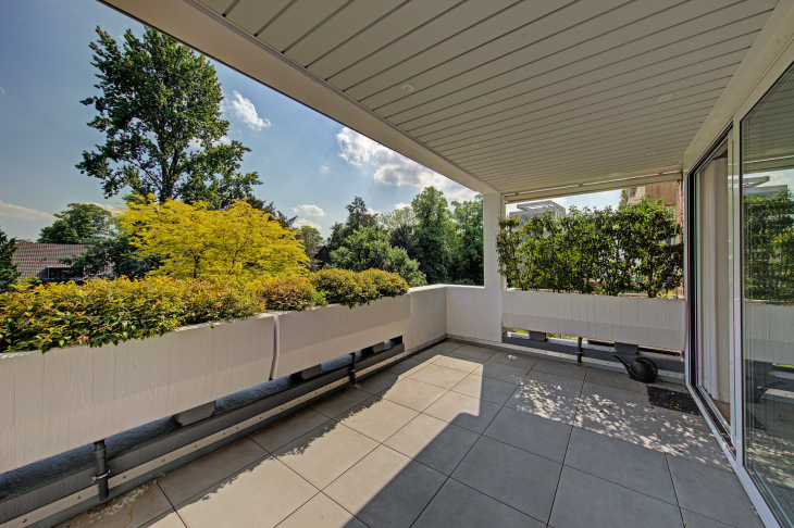 Überdachte Terrasse