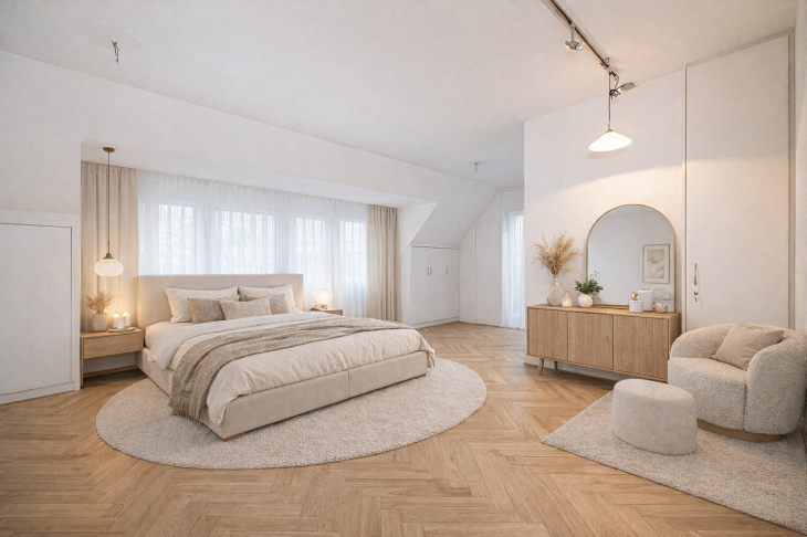 Visualisierung Elternschlafzimmer