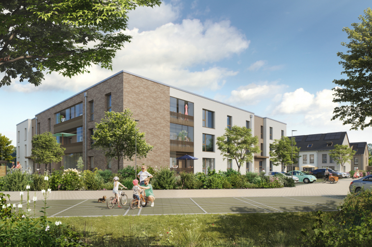 Barrierefreie 4-Zimmer-Eigentumswohnung in Kempen - Green Living im NYOO GARDEN ! Etagenwohnung in Kempen
