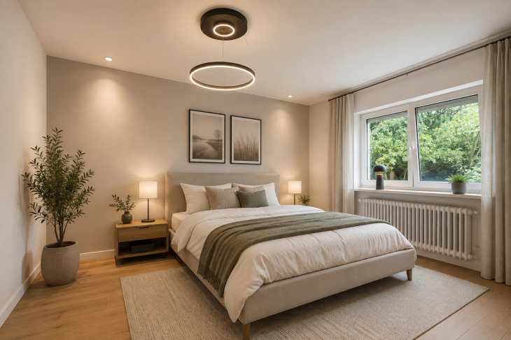 Visualisierung, Modernisierungsvorschlag Schlafzimmer