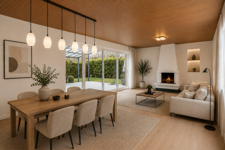 Visualisierung, Modernisierungsvorschlag Wohnzimmer