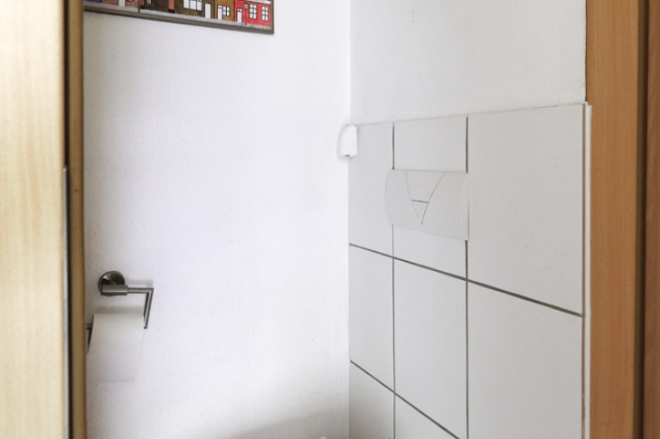 WC im Erdgeschoss