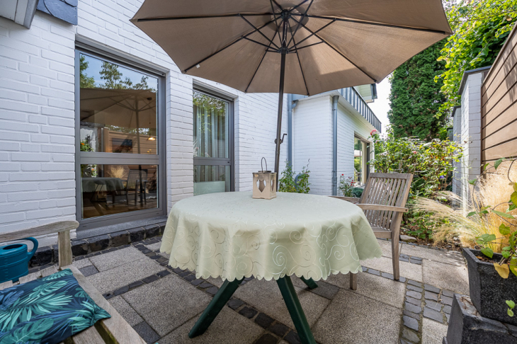 weitere Terrasse am Essbereich