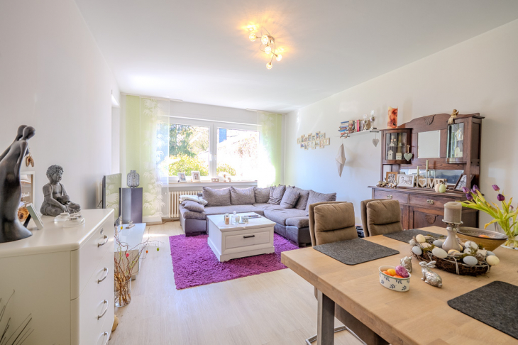 Wohn- und Esszimmer - Wohnung EG 
