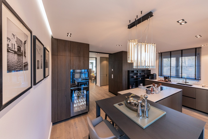 Wohnbeispiel Musterhaus Doppelhausvilla