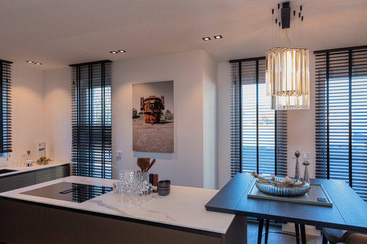 Wohnbeispiel Musterhaus Doppelhausvilla