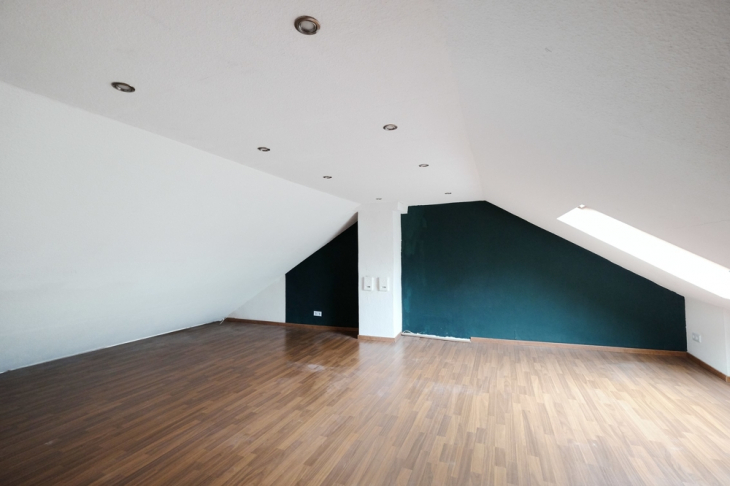 wohnlich ausgebauter Dachstuhl