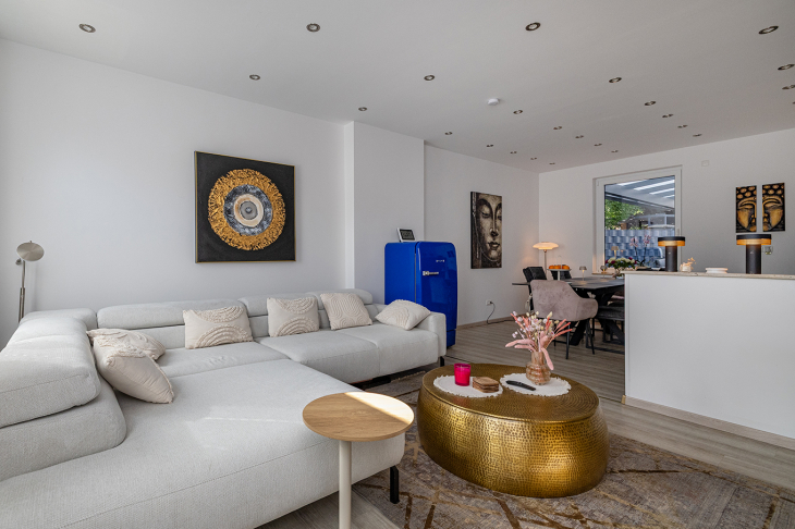 Wohnzimmer Blick Richtung Essplatz