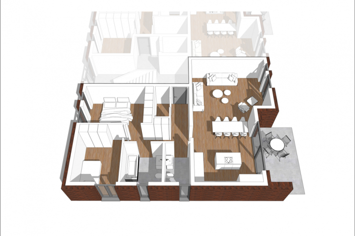 ?®Kaiserhöfe Krefeld_Gartenwohnung WE06
